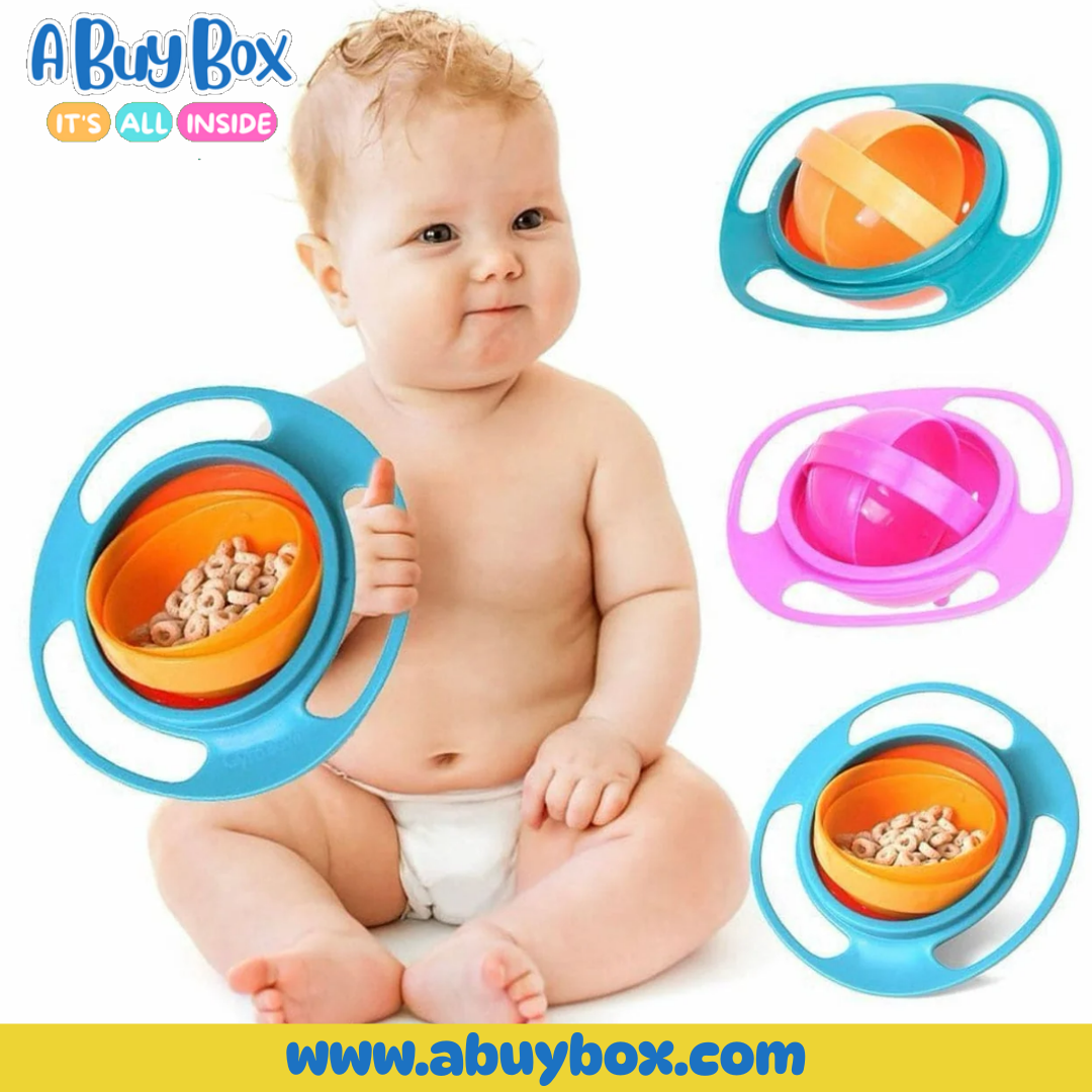360 Rotate Spill-proof Bowl - A buy box