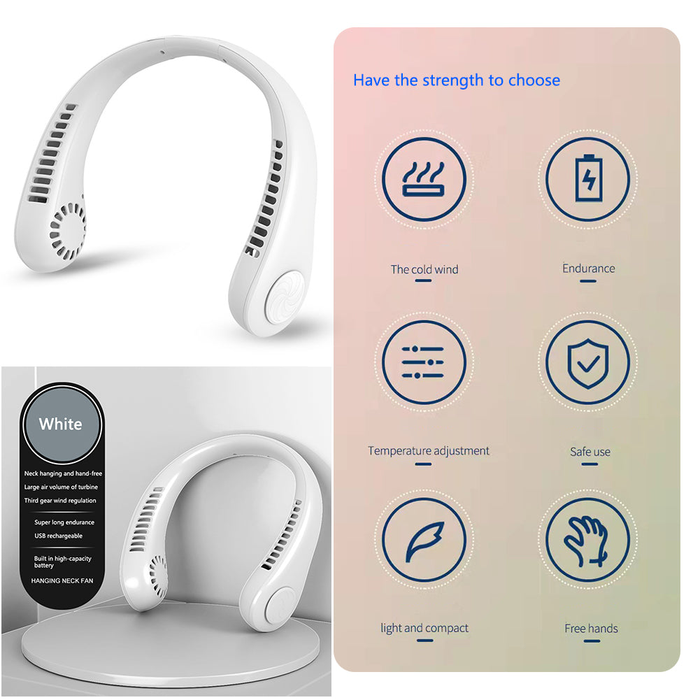 Hanging Neck Fan Portable Cooling Fan - A buy box