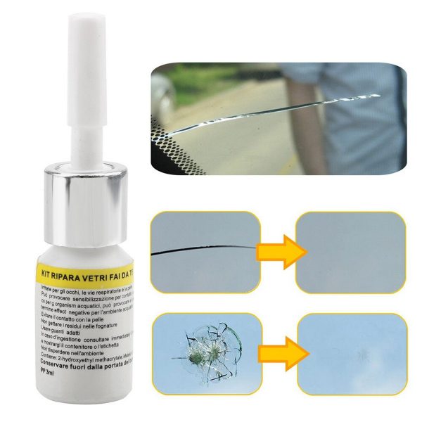 Glass Repair Kit, Quick Fix Cracked Glass - A buy box