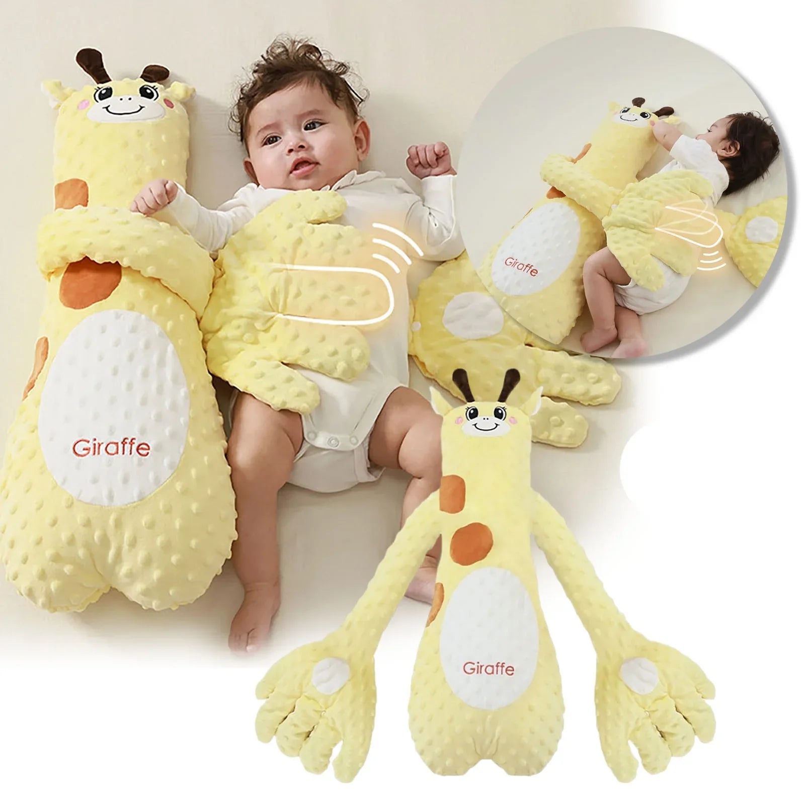 Little Hugs Soothing Plush Animal Toy for Sweet Sleep