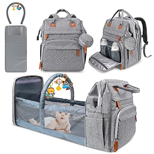 Smart Multi-Functional Baby Bed Bag with Changing Station