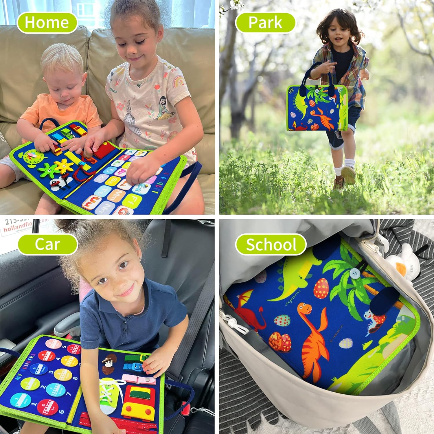 The Little Explorer’s Skillbook Foldable Backpack