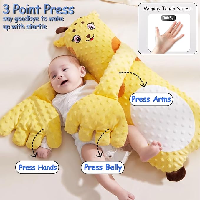 Little Hugs Soothing Plush Animal Toy for Sweet Sleep