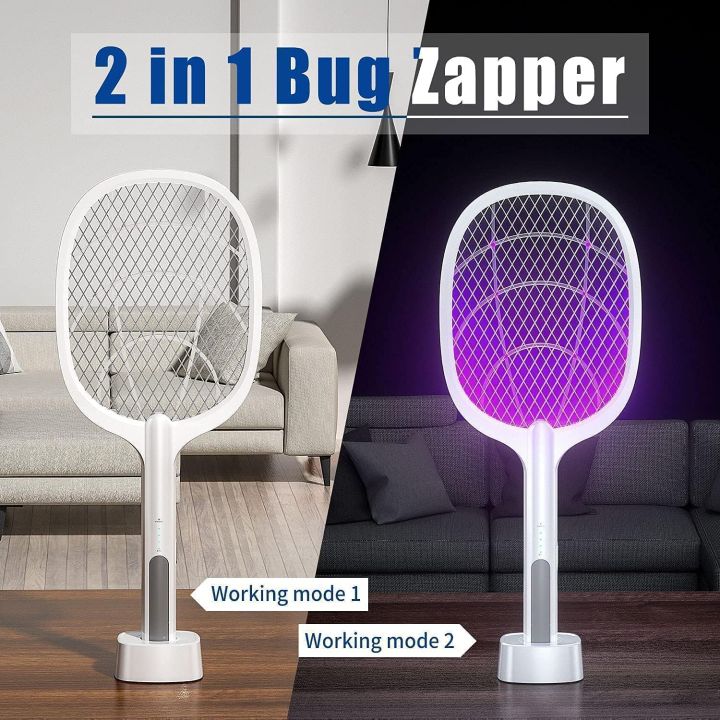 2-in-1 Mosquito Killer  Racket Lamp SKU - (1)